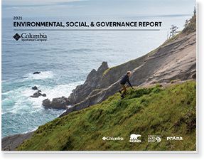 Columbia's 2021 Environmental, Social & Governance Report