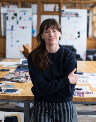 Portrait of Jess Heagerty, Creative Director 
of Women’s Apparel