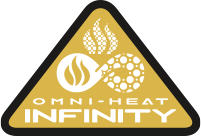 Omni-Heat thermal reflective logo.