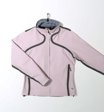 The early 2000’s Synchro™ jacket. After our 90s color-blocked aesthetic came a new school of thought from another one of our early designers, Cheryl Knopp. She and Mountain Hardwear pioneered the welding and taping process of garment construction with The Synchro™ Jacket. This method allowed the garment to be lighter, more efficient with no stitching, and made for a technical, modern, clean style still used in today’s designs. Image: MHW Archives.