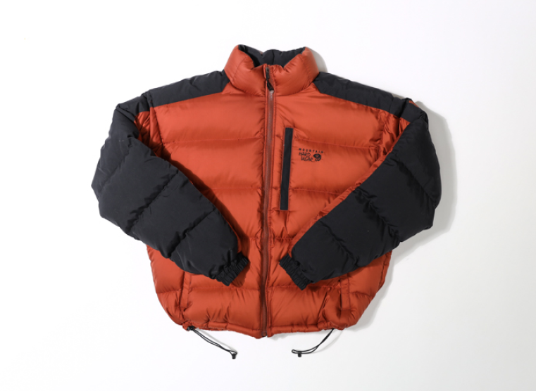 From the archives: early Mountain Hardwear puffy jacket.