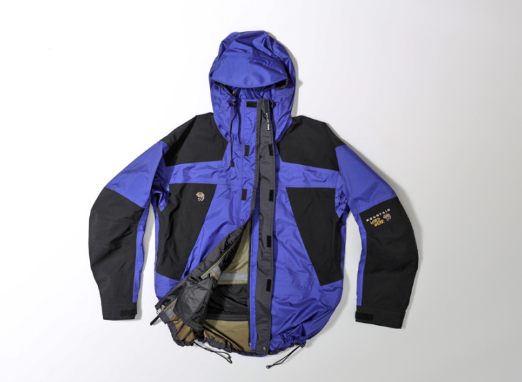 From the archives: early Mountain Hardwear mountaineering shell.