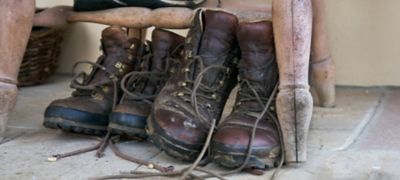 Old clearance hiking boots