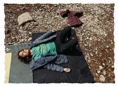 Napping on the crashpad