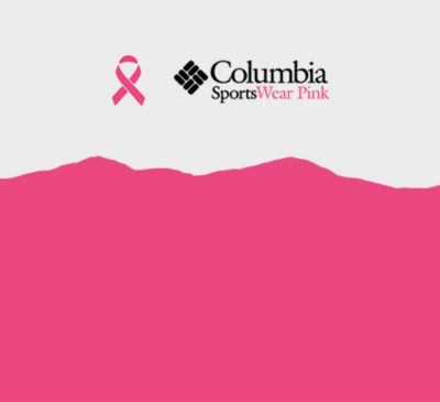 columbia pink fleece jacket breast cancer