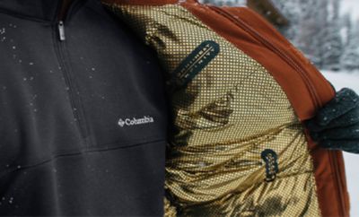 Columbia jacket store heat shield