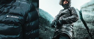 New Columbia Omni-Heat Black Dot jackets.