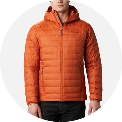 A man in a Voodoo Falls Jacket 