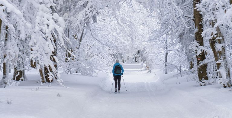 Cross country skiing coach Emma Garrard breaks down the best exercises and workouts to help get you in shape for cross country skiing.