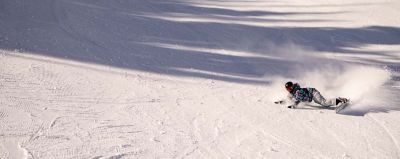 snowboarding in the firefall

