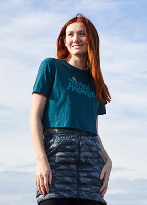 Women's MHW Logo Crop Short Sleeve