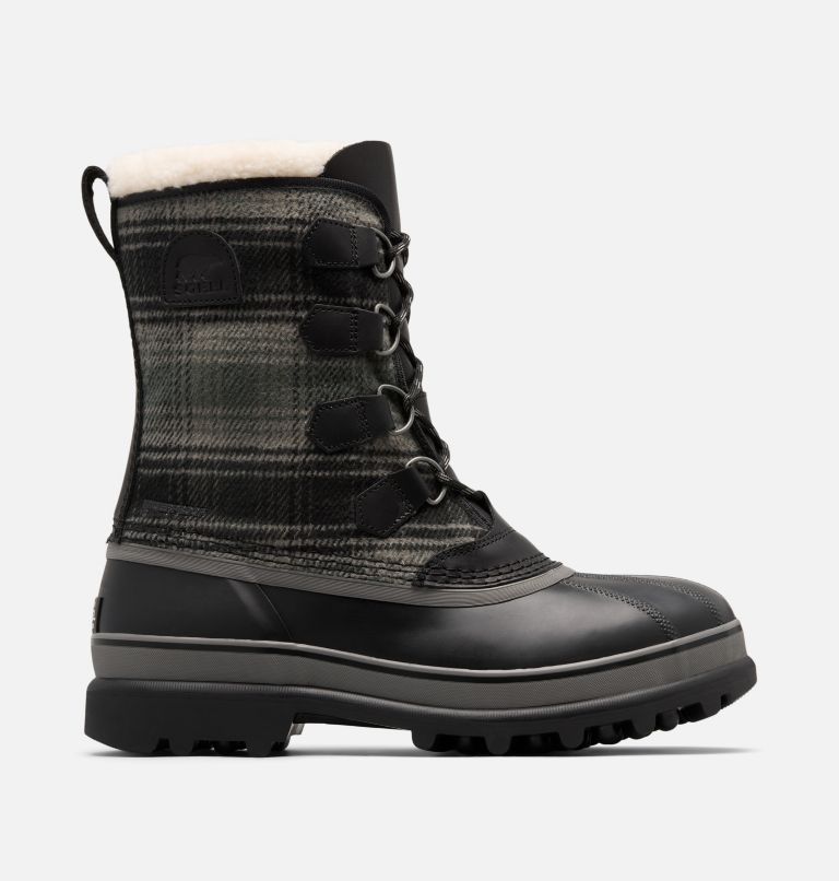 CARIBOU Men's Waterproof Boot, Color: Black, Quarry, image 1