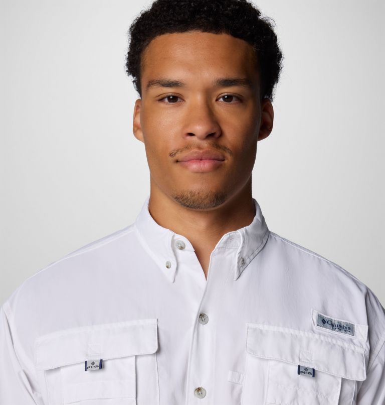 Men’s PFG Bahama II Long Sleeve Shirt, Color: White, image 5
