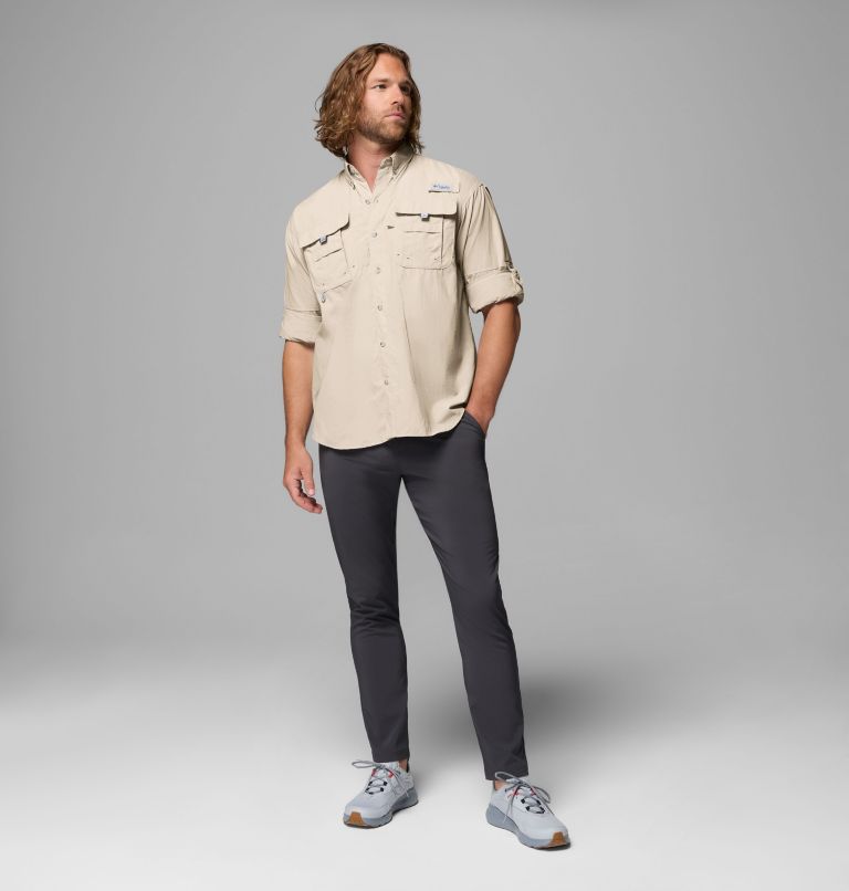 Bahama II L/S Shirt, Color: Fossil, image 2