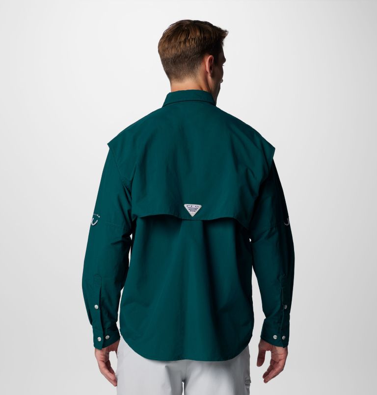 Chemise à manches longues Bahama II pour homme, Color: Midnight Teal, image 2