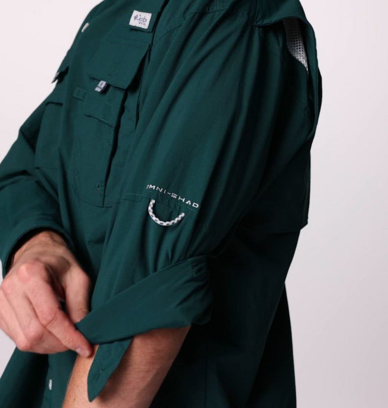 Chemise à manches longues Bahama II pour homme, Color: Midnight Teal
