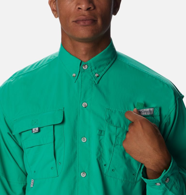 Men’s PFG Bahama II Long Sleeve Shirt, Color: Circuit, image 4