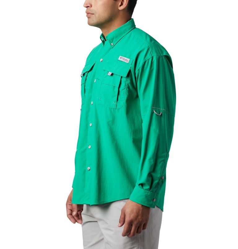 Bahama II L/S Shirt | 341 | M, Color: Dark Lime, image 3