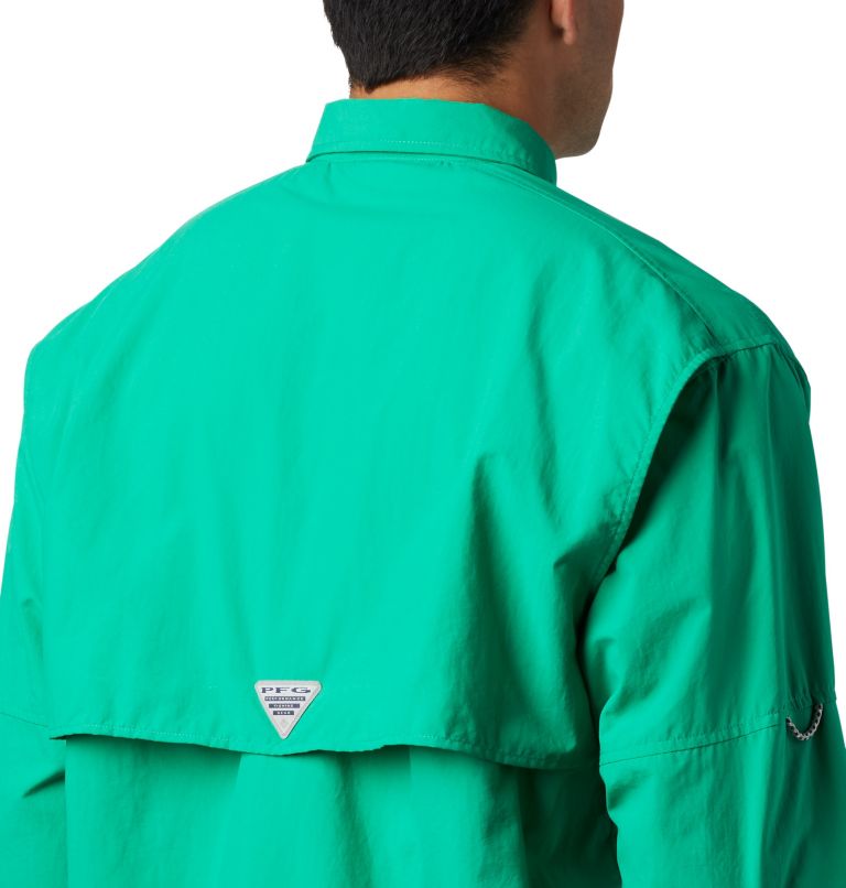 Bahama II L/S Shirt | 341 | M, Color: Dark Lime, image 5