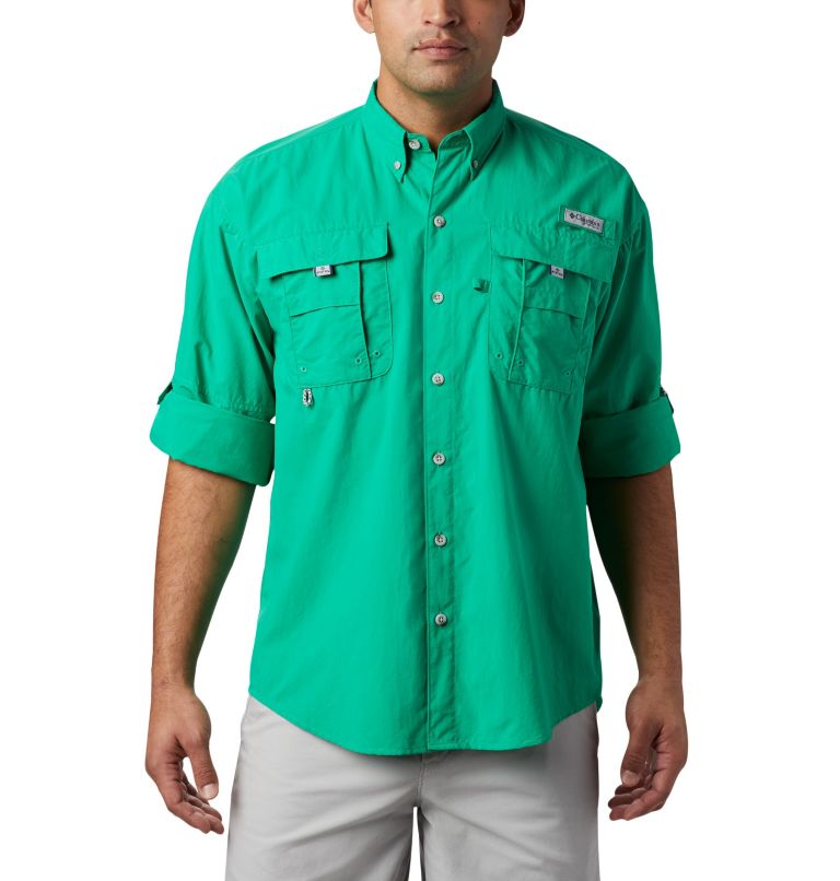 Bahama II L/S Shirt | 341 | M, Color: Dark Lime, image 6