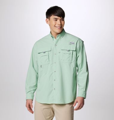 Premium Long-Sleeve Snap Front Work Shirt Green - Big Valley Sales