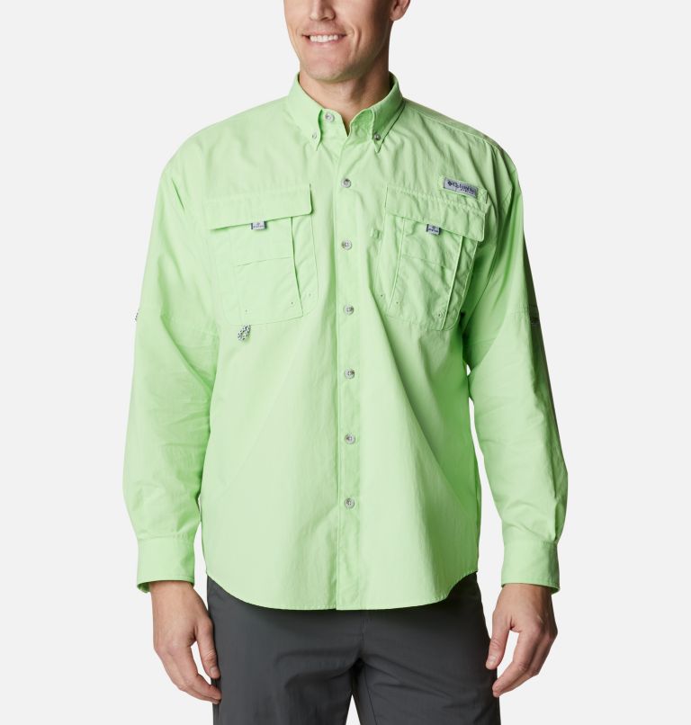 Camisa Bahama II para hombre, Color: Lime Glow, image 1