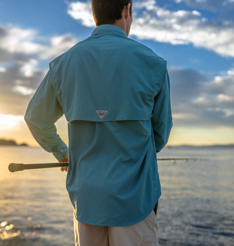 Promotional Customized Columbia PFG Bahama II Long Sleeve Shirt