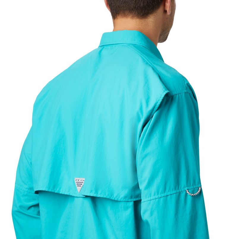 Camisa Bahama II para hombre, Color: Bright Aqua, image 5
