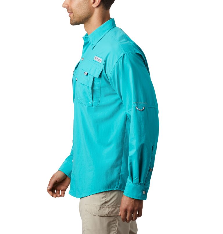 Camisa Bahama II para hombre, Color: Bright Aqua, image 6