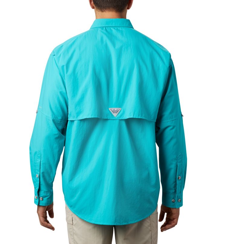 Camisa Bahama II para hombre, Color: Bright Aqua, image 2