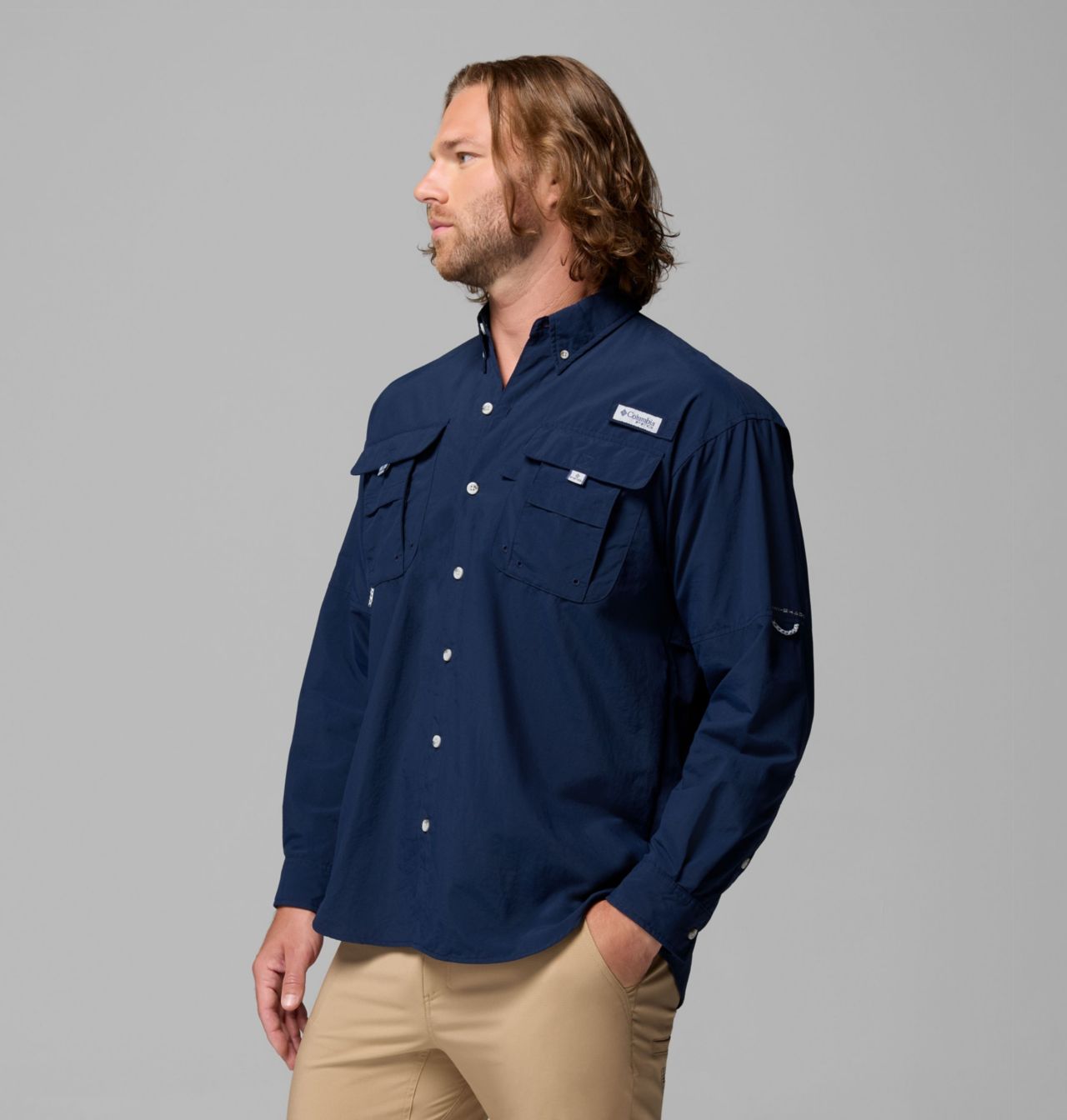 Men’s PFG Bahama™ II Long Sleeve Shirt | 466 | M 4