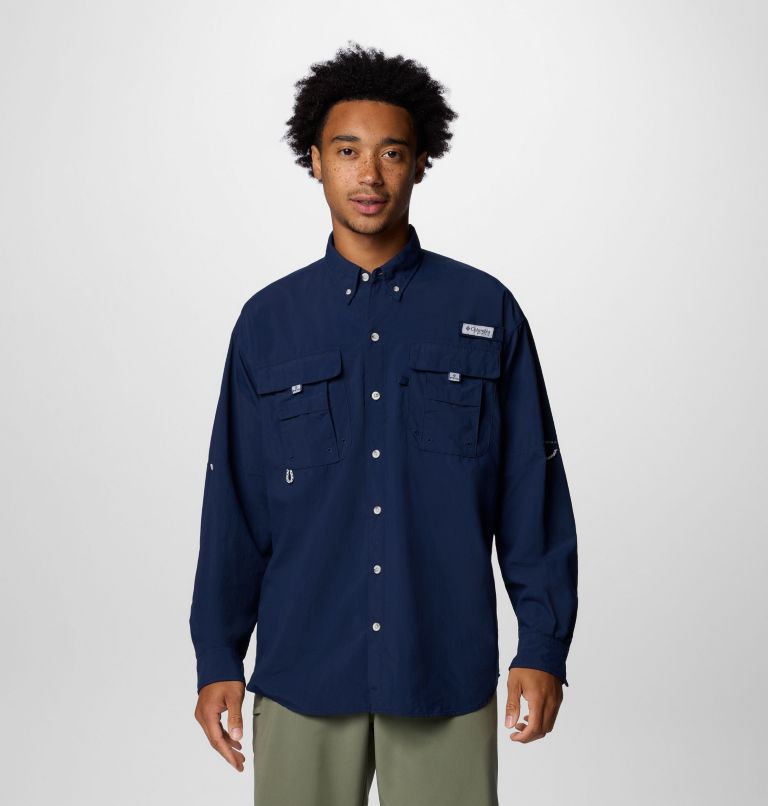 Chemise à manches longues Bahama II pour homme, Color: Collegiate Navy, image 1