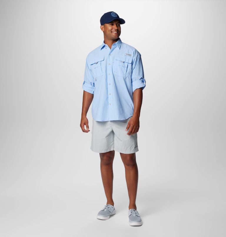 Men’s PFG Bahama II Long Sleeve Shirt, Color: Sail, image 3