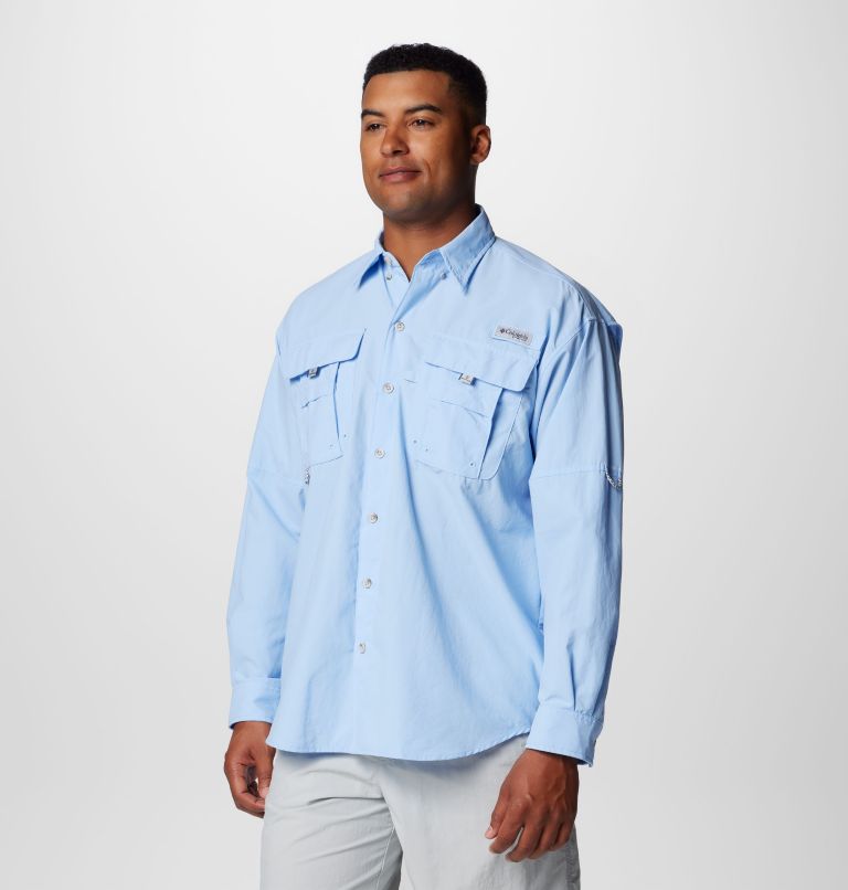 Men’s PFG Bahama II Long Sleeve Shirt, Color: Sail, image 4