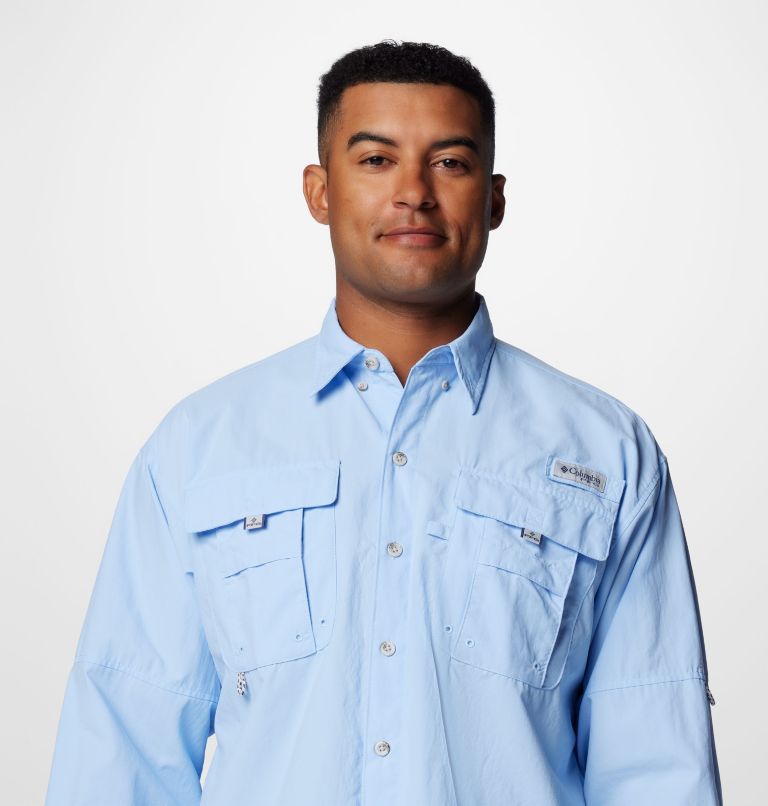 Men’s PFG Bahama II Long Sleeve Shirt, Color: Sail, image 5