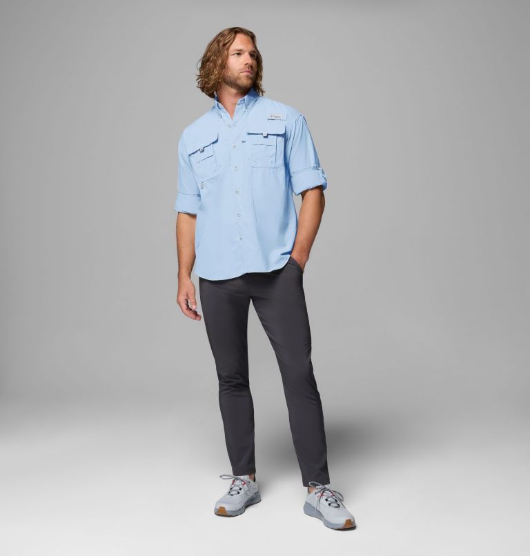 Men’s PFG Bahama II Long Sleeve Shirt, Color: Sail, image 2