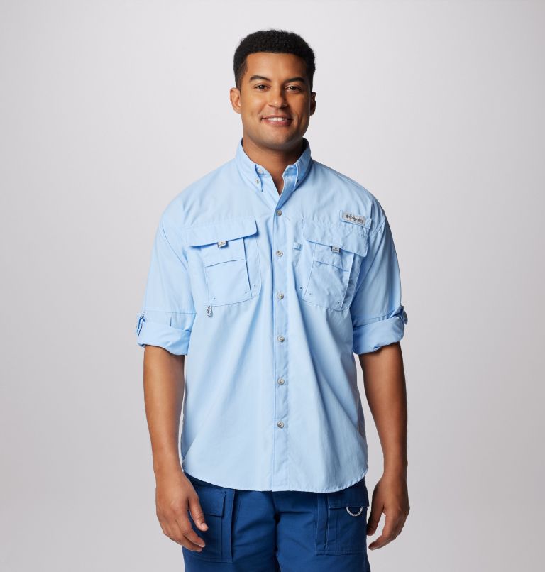 Men’s PFG Bahama II Long Sleeve Shirt, Color: Sail, image 7