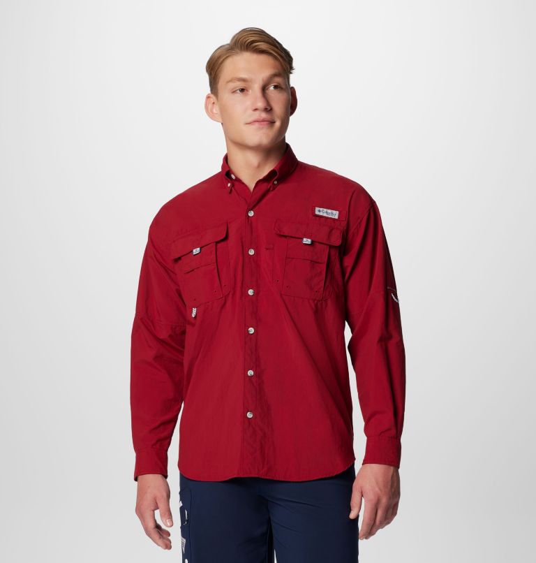 Men's pfg bahama ii long sleeve shirt on sale