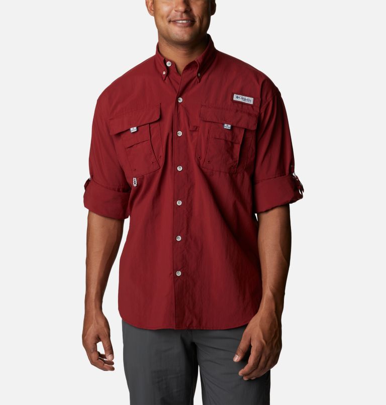 Camisa Bahama II para hombre, Color: Red Jasper, image 1