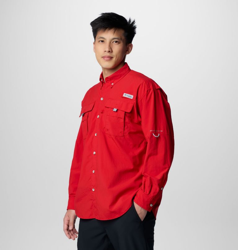 Chemise à manches longues Bahama II pour homme, Color: Red Spark, image 4