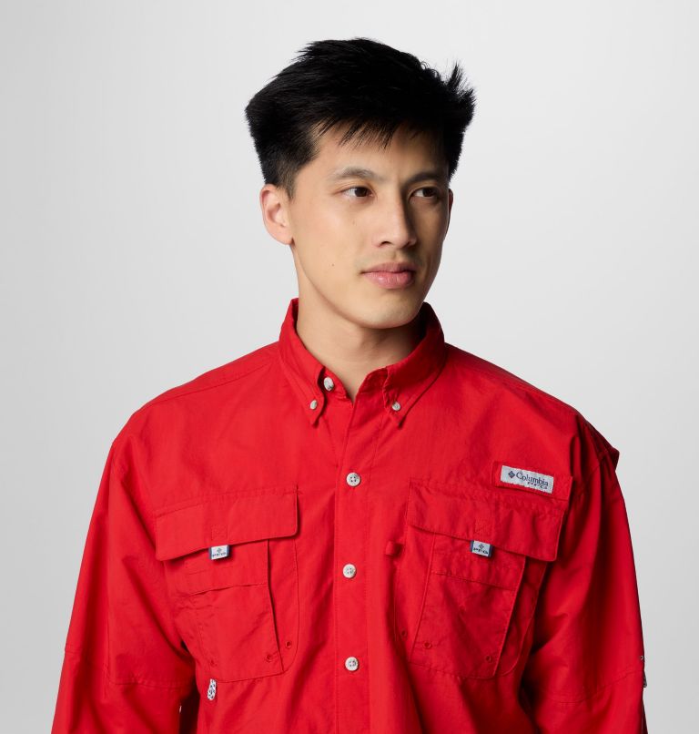 Chemise à manches longues Bahama II pour homme, Color: Red Spark, image 5