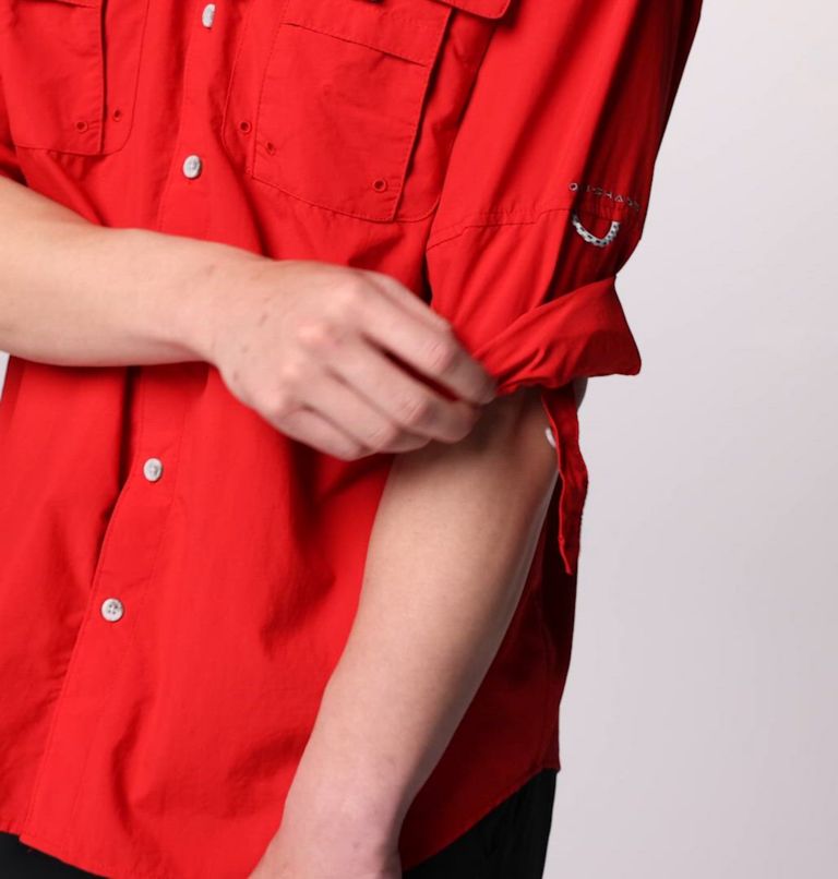 Chemise à manches longues Bahama II pour homme, Color: Red Spark