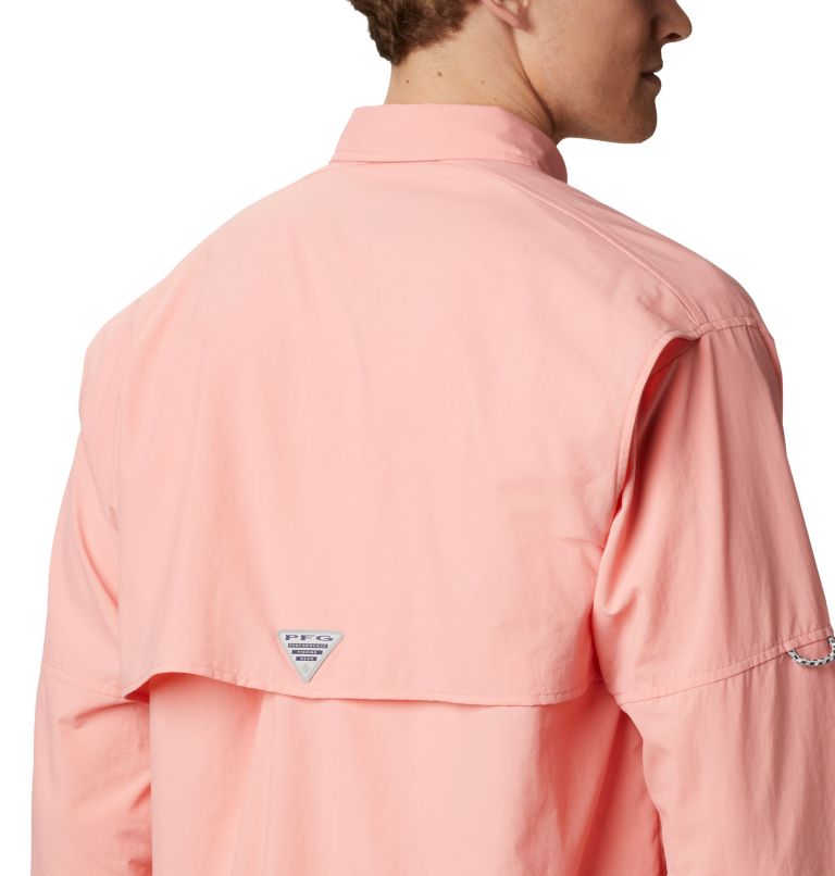 Men’s PFG Bahama II Long Sleeve Shirt, Color: Sorbet, image 5