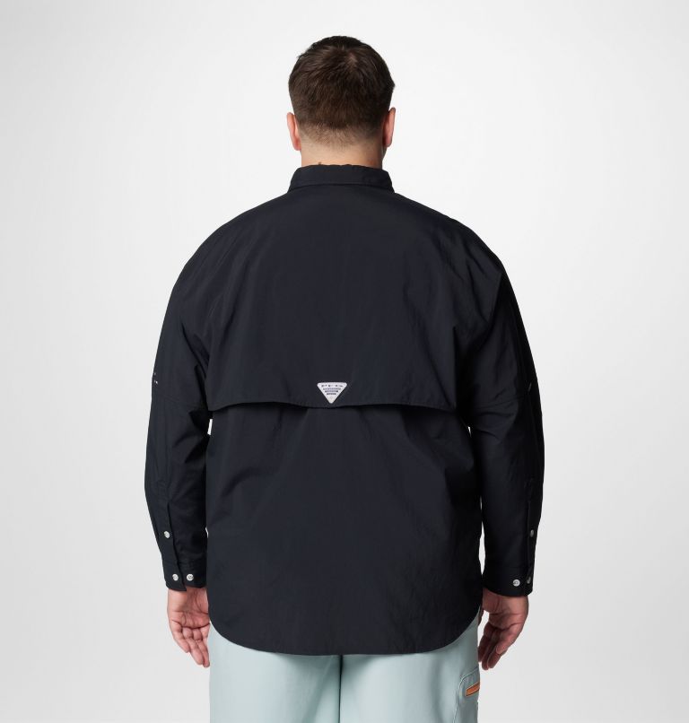 Men’s PFG Bahama II Long Sleeve Shirt - Big, Color: Black, image 2