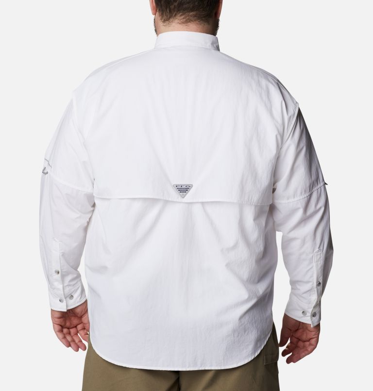Columbia PFG Big & Tall Bahama II Omni-Shade Long-Sleeve Woven Shirt