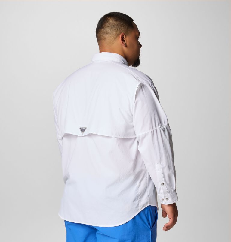 Men’s PFG Bahama II Long Sleeve Shirt - Big, Color: White, image 2