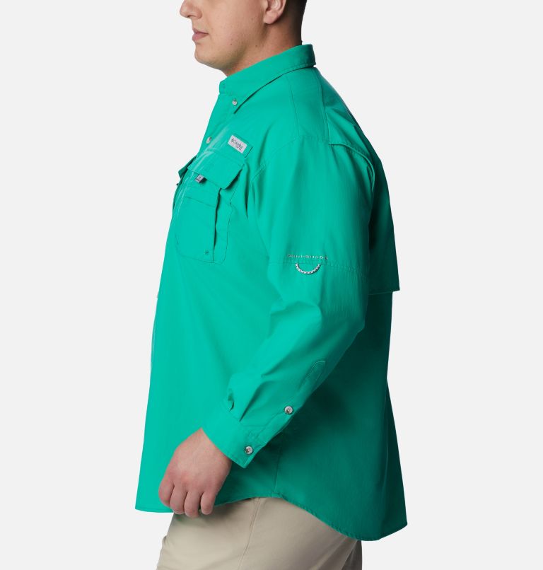 Men’s PFG Bahama II Long Sleeve Shirt - Big, Color: Circuit, image 3