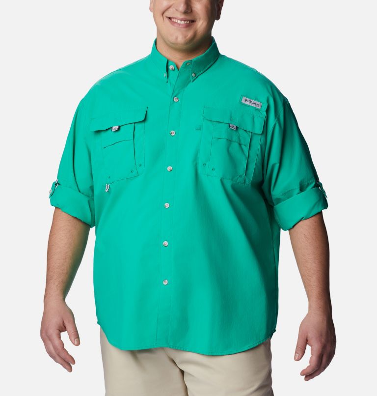 Men’s PFG Bahama II Long Sleeve Shirt - Big, Color: Circuit, image 6