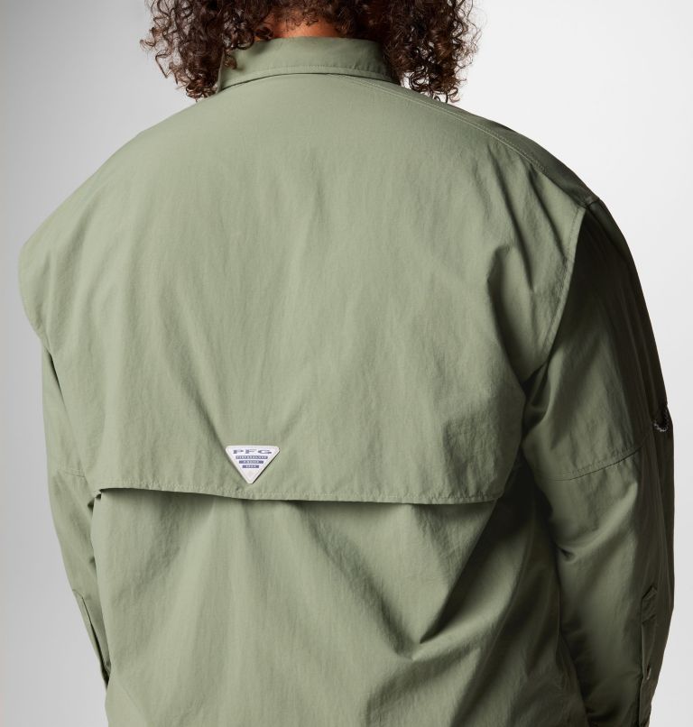 Men’s PFG Bahama II Long Sleeve Shirt - Big, Color: Cypress, image 6
