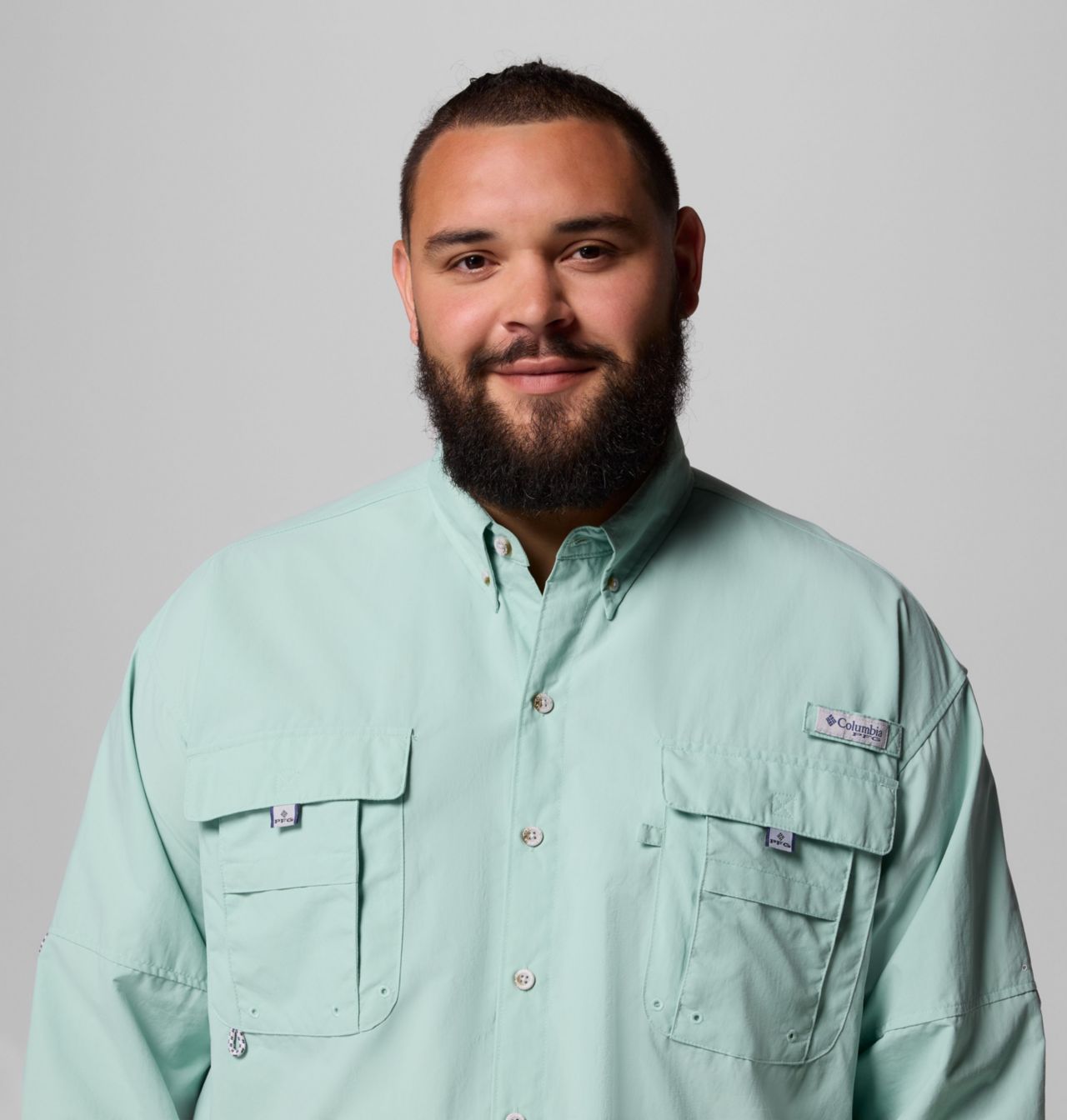 Men’s PFG Bahama™ II Long Sleeve Shirt - Big | 357 | 2X 7